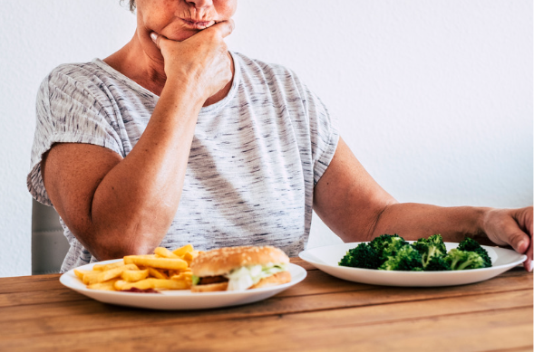 Mon aidé a des difficultés alimentaires